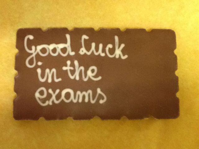 Someone for exams wishing good luck Good Luck
